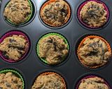 Φωτογραφία βήματος 6 της συνταγής Muffins με ελιές