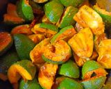 A picture of step 3 of Mango Pickle.
