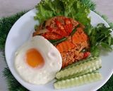 รูปขั้นตอนการทำที่ 2 ของ ข้าวผัดน้ำพริกเผา