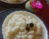 A picture of step 4 of Dahi Sabudana.