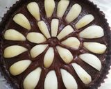 Une image de l'étape 9 de Tarte poires 🍐 / chocolat 🍫 / piment d'Espelette 😜.