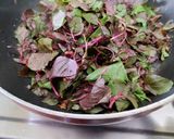 A picture of step 4 of Red Amaranths (Chaulai ka Saag).