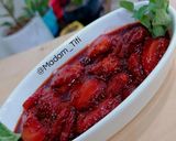 عکس مرحله 2 از دستور مربای توتفرنگی رژیمی🍓