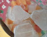 Foto langkah ke 2 dari resep Es Nanas Nata de Coco.