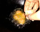 A picture of step 2 of Bottle Gaurd Dry Manchurian.