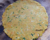 A picture of step 3 of Multigrain Dudhi Thepla.