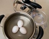 A picture of step 1 of Soft Egg 🥚1 minute Eco-boiling.