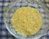 A picture of step 4 of 6 Minute Sugar-free Salted Banana Jam in the Microwave.