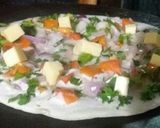 A picture of step 4 of Uttapam.