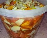Foto langkah ke 16 dari resep Asinan Rujak Buah Segar #Dandelion.