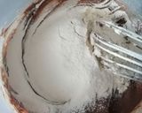 A picture of step 5 of Orange brownies.