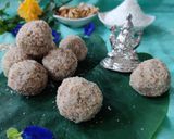 A picture of step 5 of Healthy wealthy Coco dryfruit ladoo.