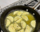 Foto del paso 7 de la receta: Tiburones con pollo y berenjena frita 🍗🍆