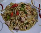Foto langkah ke 5 dari resep Spaghetti Aglio Olio.