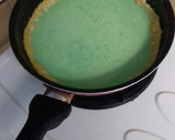 Foto langkah ke 5 dari resep Pie Susu Pandan Teflon anti gagal.