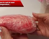 Фото кроку 5 до Найніжніший ягідний рулет Мочі | Холодний літній десерт.