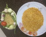 A picture of step 1 of Oats Bisi Bele Bath.