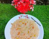 A picture of step 4 of Meethi Sewaiya.