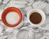 Une image de l'étape 1 de Dalgona Coffe caramel.