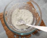 A picture of step 1 of Radish Rava Idli.