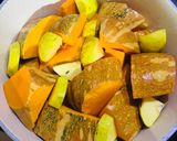 عکس مرحله 1 از دستور كدو و به پخته