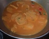 A picture of step 20 of Rajasthani dal dokli.