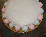 Foto del passaggio 1 della ricetta Torta baby shower per mio nipote💙