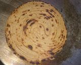 A picture of step 7 of Lachha paratha.