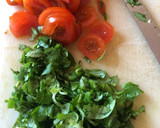 Foto del paso 3 de la receta: 210. Wrap de tortilla con pesto de canónigos (almuerzo)