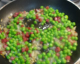 Foto del paso 3 de la receta: Guisantes con jamón