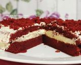 Foto langkah ke 7 dari resep Red Velvet Cake Kukus.