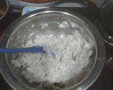 A picture of step 1 of Tirangi idli goli.
