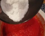 Pirosarany krém (főzve) recept fázis 2 fotója