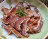 Hình bước làm 1 của món Cơm nhà nhiều màu xanh