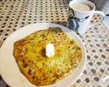 A picture of step 4 of Methi parantha.