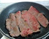 Foto langkah ke 2 dari resep Italian Beef Rice Skillet (Tumis Nasi Sapi Italia).