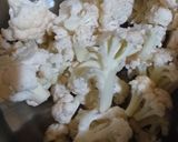 Foto del paso 1 de la receta: Ropollito de Bruselas y coliflor con salsa Blanca