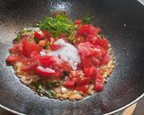 A picture of step 3 of Dalia upma (lapsi upma).