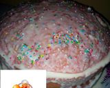A picture of step 5 of Red velvet cake.