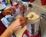 A picture of step 4 of Coquito.
