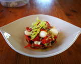 Foto del paso 6 de la receta: Pimiento asado con  mozzarella y semillas