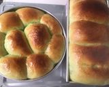 Foto langkah ke 5 dari resep Roti sobek pandan.