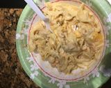 A picture of step 7 of Cheesy Chicken Noodle Casserole .