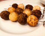 A picture of step 11 of Grilled Kofta and Potato Balls.