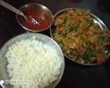 A picture of step 3 of Stuffed moong Chilla.