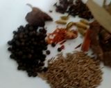A picture of step 3 of میتھی پلاو.