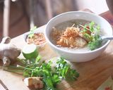 รูปขั้นตอนการทำที่ 4 ของ ข้าวต้มปลาทับทิม