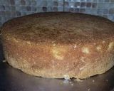 A picture of step 1 of Bombay coffee cake.