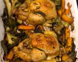 Roast poussin balsamic roast carrot and broccoli recipe step 4 photo