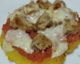 Foto del paso 11 de la receta: Arepizza🥯🌽🧀🍗🫓🥓🍅